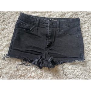 Black Denim Universal Threads Shorts -size 4/27R